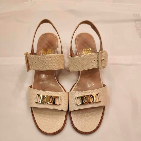 Salvatore Ferragamo Shoes - Salvatore Ferragamo Slingback Heels Size 8